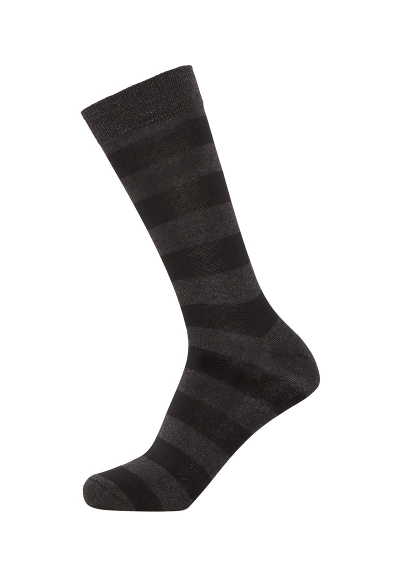 12-PACK STRIPED - Socken - Black 8 12-PACK STRIPED - Socken - Black – Bild 6
