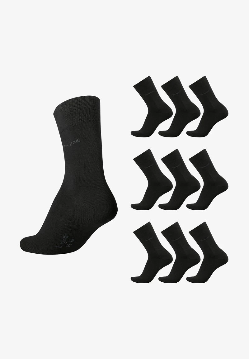 Bugatti 9 PACK - Socken - Schwarz 3 Bugatti 9 PACK - Socken - Schwarz