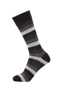 12-PACK STRIPED - Socken - Black 12 12-PACK STRIPED - Socken - Black -Herrenbekleidung 6d5e7cd04e6e4f90bbfbc491878ad5c9