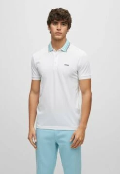 Boss PADDY - Poloshirt - Weiss -Herrenbekleidung 6df0e71539b54d5bbf66d2b1a735bd0b