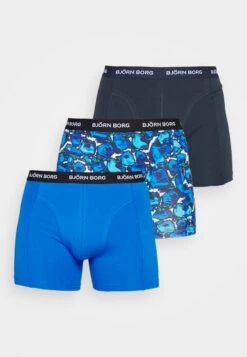 3 PACK - Panties - Black/blue -Herrenbekleidung 6ff349d589314b698ff8c30f7f266db2