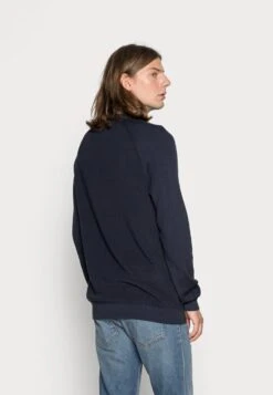 ESPRIT SUS STRUC CNK - Strickpullover - Navy -Herrenbekleidung 7007b65caf134b0aafff7ba3fe7c3593