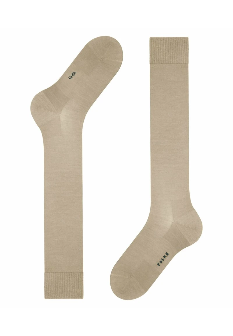 Falke CLIMAWOOL BUSINESS & CASUAL - Kniestrümpfe - Sand 5 Falke CLIMAWOOL BUSINESS & CASUAL - Kniestrümpfe - Sand – Bild 4