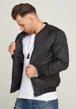 MJBREST - Bomberjacke - Black 11 MJBREST - Bomberjacke - Black -Herrenbekleidung 73750924c43e45caa70721c0e7533da7