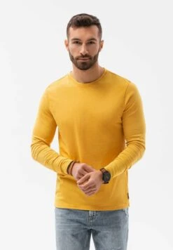 Langarmshirt - Mustard