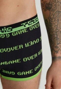 MIT PRINT UND LOGOBUND - Boxershorts - Schwarz Nero St Game Over 10 MIT PRINT UND LOGOBUND - Boxershorts - Schwarz Nero St Game Over -Herrenbekleidung 74da81c638b04b10a3923c0e7fc1a337