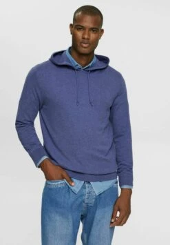 Edc By Esprit Strickpullover - Grey Blue