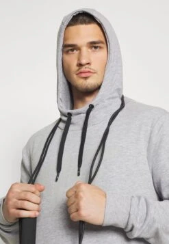 4F Sweatjacke - Cold Light Grey Melange -Herrenbekleidung 79423d31ac4c4e52bfa033b98ae190d6