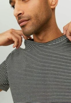 JACK&JONES Premium T-Shirt Print - Cloud Dancer -Herrenbekleidung 7b5832c3022645a490fab8856f02fea7