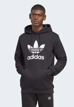 Adidas Originals TREFOIL HOODY - Kapuzenpullover - Black -Herrenbekleidung 7b79bb6142024cb49ab6951a651068c6 1