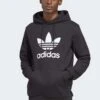 Adidas Originals TREFOIL HOODY - Kapuzenpullover - Black