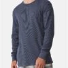 COTTON ON TEXTURED LONG SLEEVE - Langarmshirt - Blue 2 COTTON ON TEXTURED LONG SLEEVE - Langarmshirt - Blue -Herrenbekleidung 7b7f75bb1d5848028dc8f0ed0efb9951
