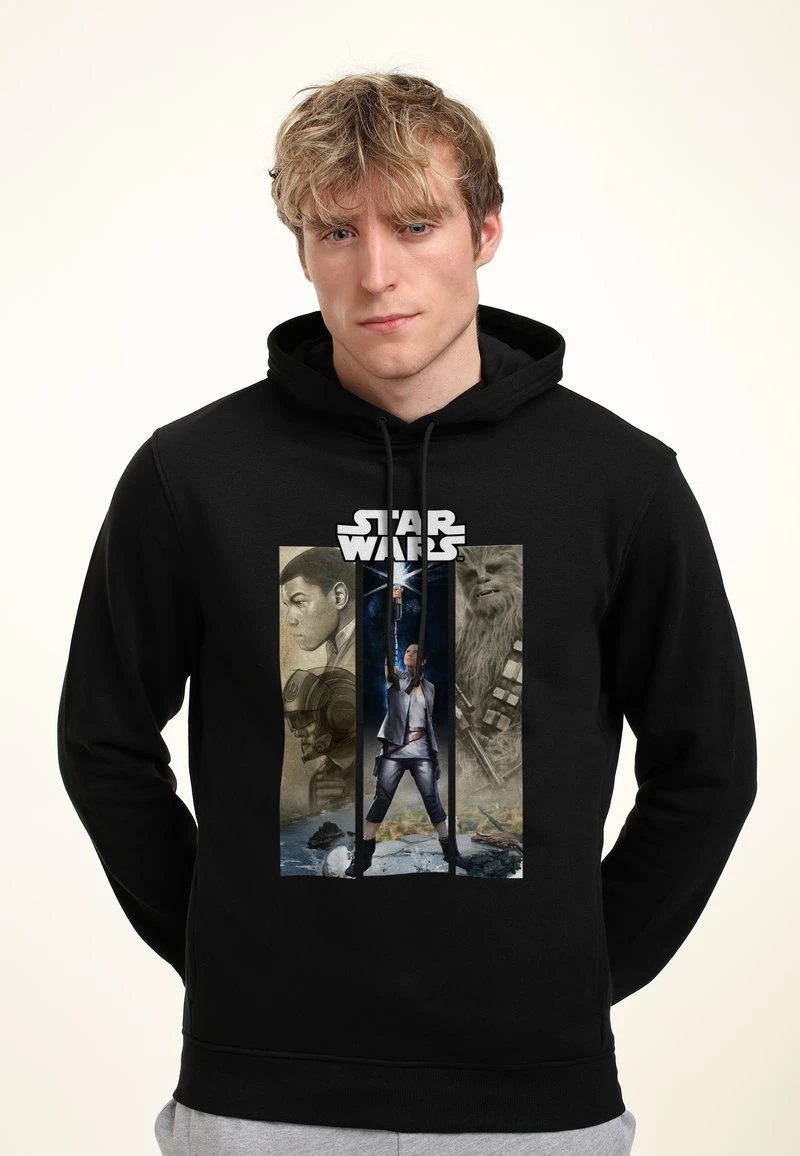 Henry Tiger STAR WARS THE LAST JEDI THREE PANEL - Kapuzenpullover - Black 5 Henry Tiger STAR WARS THE LAST JEDI THREE PANEL - Kapuzenpullover - Black – Bild 3