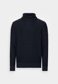 Selected Homme SLHAXEL ROLL NECK - Strickpullover - Sky Captain