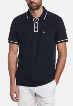 Original Penguin INTERLOCK STRIPED - Poloshirt - Dress Blues 12 Original Penguin INTERLOCK STRIPED - Poloshirt - Dress Blues -Herrenbekleidung 801980f44f0c4c6a8302a33ca8598155
