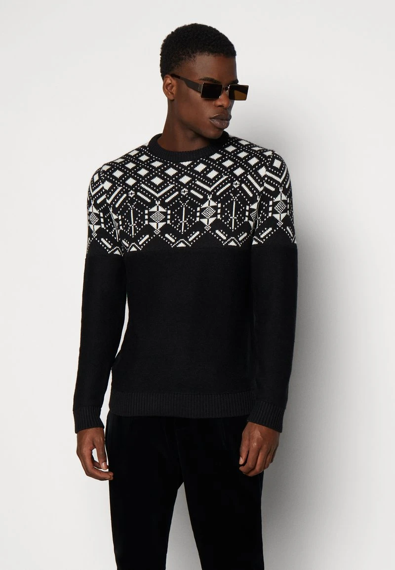 Only & Sons ONSEZ CREW - Strickpullover - Black 6 Only & Sons ONSEZ CREW - Strickpullover - Black – Bild 4