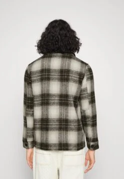 BRAVE SOUL AUGUSTUS - Übergangsjacke - Black/ White Check -Herrenbekleidung 82247212beb24e6ab2a49da1de39f8fe