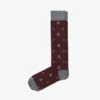 Scalpers FUNNY - Kniestrümpfe - Burgundy -Herrenbekleidung 83ef7e6bf365499d8b2050cf70db2ec6