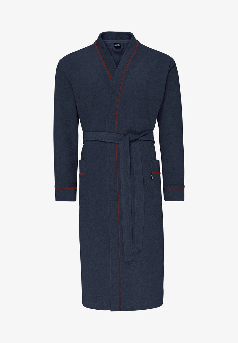 Jockey Bademantel - Navy 5 Jockey Bademantel - Navy – Bild 3