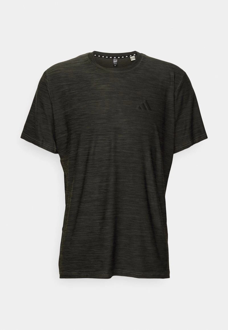 ADIDAS PERFORMANCE Sport T-shirt - Olive Strata/black 7 ADIDAS PERFORMANCE Sport T-shirt - Olive Strata/black – Bild 5