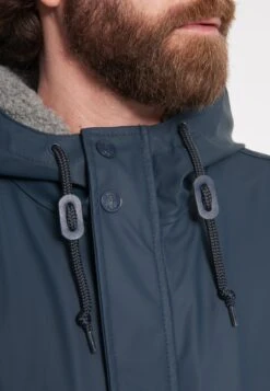 Derbe TREKHOLM - Regenjacke / Wasserabweisende Jacke - Navy -Herrenbekleidung 87f4fe70db4f4c16bfba9438ae869f80