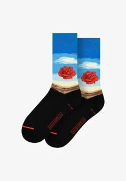 SALVADOR DALÍ MEDITATIVE ROSE - Socken - Black/blue -Herrenbekleidung 891ea933f0654729a151741b627918a1 1