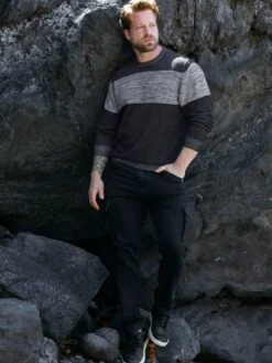 Strickpullover - Schwarz/weiß -Herrenbekleidung 8965e68663c148e2967c7d371ba6ff97