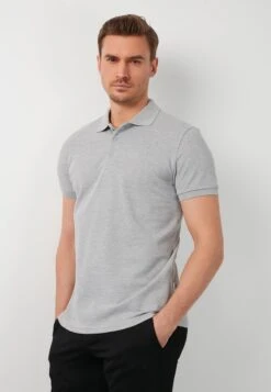 Poloshirt - Grey Melange -Herrenbekleidung 8c44d95cb8f34483979df5a8c48c6ec7