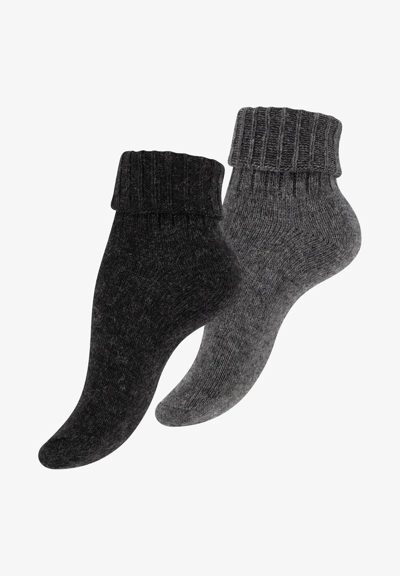 2 PACK - Socken - Ecru Hellgrau 8 2 PACK - Socken - Ecru Hellgrau – Bild 6