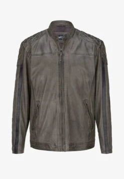 Lederjacke - Grey -Herrenbekleidung 8d0cff81c924477ebae42b754479875e 1