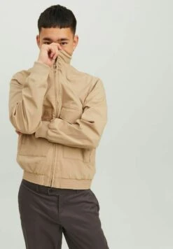 JACK&JONES Premium HOCHGESCHLOSSENE - Übergangsjacke - White Pepper -Herrenbekleidung 8da53d3084304ece967be1bf57f1b3c9