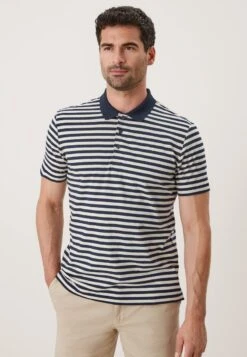 S.Oliver Poloshirt - Navy Stripes