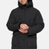 Indicode Jeans DEXTER - Wintermantel - Black -Herrenbekleidung 903ab281fc0043788824f4f06ba9cc87