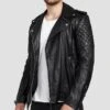 SIMBA - Lederjacke - Schwarz -Herrenbekleidung 90fe3ef80ab5480cb2eaa7409391c7f3