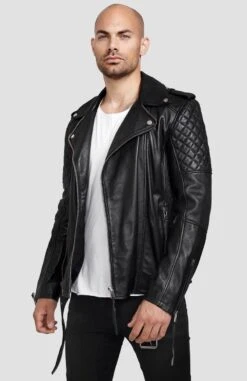 SIMBA - Lederjacke - Schwarz