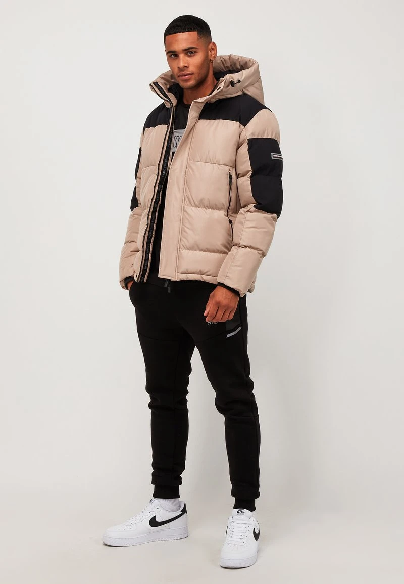 PEYTON SHORT PUFFER JACKET - Winterjacke - Stone 4 PEYTON SHORT PUFFER JACKET - Winterjacke - Stone – Bild 2