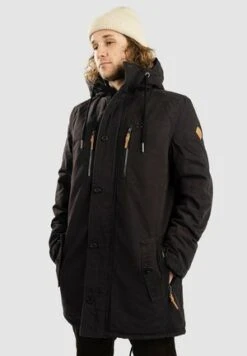 PATTON - Wintermantel - Black -Herrenbekleidung 91817f9ae3134880a21a691b70b0b7ad