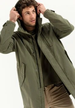 Camel Active ÜBERGANGS AUS REINER - Parka - Olive Brown -Herrenbekleidung 91a5038785dd4c3e9cc0cbaf03a3a73f