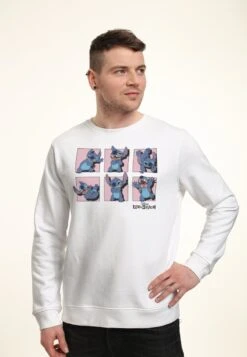 Henry Tiger DISNEY LILO STITCH POSES - Sweatshirt - White -Herrenbekleidung 91e6b68e7359400aa9c3b9e2855aa77e
