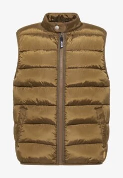 Mustang DENNIS - Weste - Grün -Herrenbekleidung 9334c90559a04b1a859fa1c21b190f02