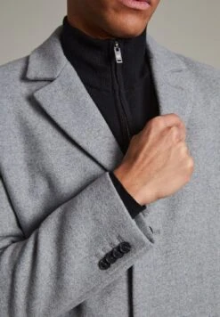 Matinique MATRACE - Kurzmantel - Light Grey Melange -Herrenbekleidung 93b257b405d24ab5a2ac9d2ab239305f