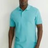 Poloshirt - Turquoise 2 Poloshirt - Turquoise -Herrenbekleidung 94009c5b26f4462bab840b2462156504