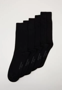 Schiesser 5 PACK - Socken - Schwarz