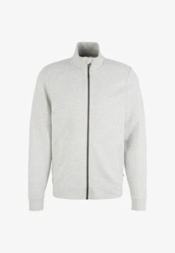 Tom Tailor Sweatjacke - Ordinary Grey Melange -Herrenbekleidung 97a38263bfaa47218d05a35ddc0887ed