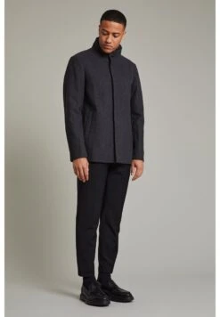 Matinique HARVEY - Kurzmantel - Medium Grey Melange -Herrenbekleidung 9b7472c207f041c690e08f4365b3b3cf