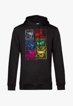 Henry Tiger POWER RANGERS STREET POWERRANGERS - Kapuzenpullover - Black