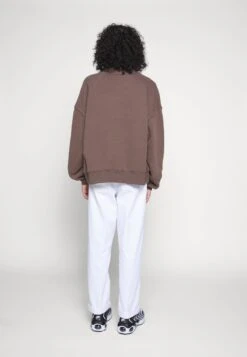 LUXE 600GSM JARVIS CHOC GARMENT DYE UNISEX - Sweatjacke - Choc -Herrenbekleidung a17c06c8595e4404a7c65ab128bccf71