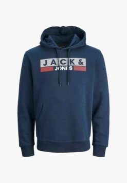 Jack & Jones Kapuzenpullover - Blau 13 Jack & Jones Kapuzenpullover - Blau -Herrenbekleidung a21e625806ba4088b2fb4e383b1c9503