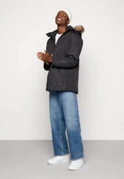 Jack & Jones JJECRAFT - Wintermantel - Black -Herrenbekleidung a2abe53af5254d62a58959435b179dfe