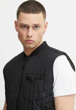 Blend LEICHTE STEPP ÜBERGANGS WATTIERT ÄRMELLOS OHNE KAPUZ - Weste - Schwarz -Herrenbekleidung a3eea5dedb104444adacb82fabc72451